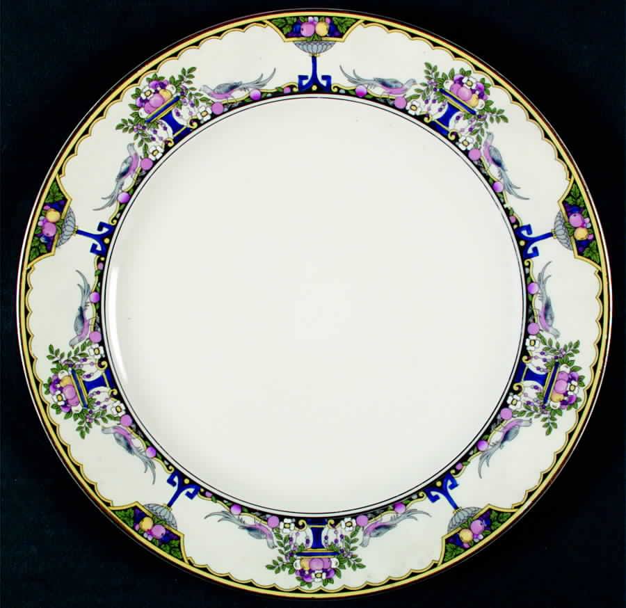 Mystery #187 Dinner Plate by Noritake-1