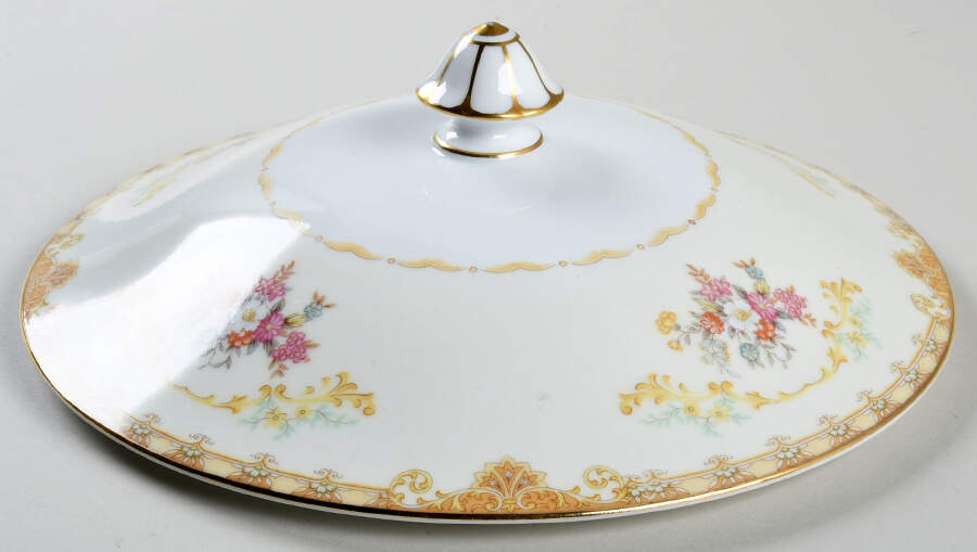 Mystery #190 Lid for Round Vegetable by Noritake-1