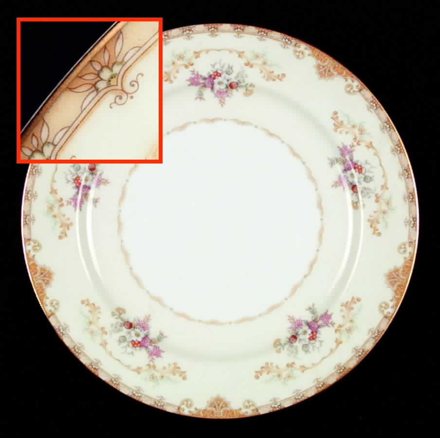 Mystery #190 Dinner Plate by Noritake-1