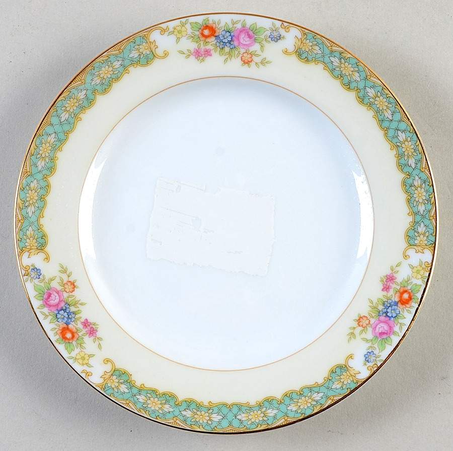 Mystery #191 Bread & Butter Plate by Noritake-1