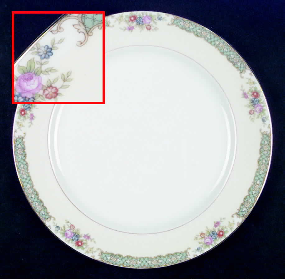 Mystery #191 Dinner Plate by Noritake-1