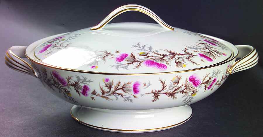 Mystery #192 Round Covered Vegetable by Noritake-1