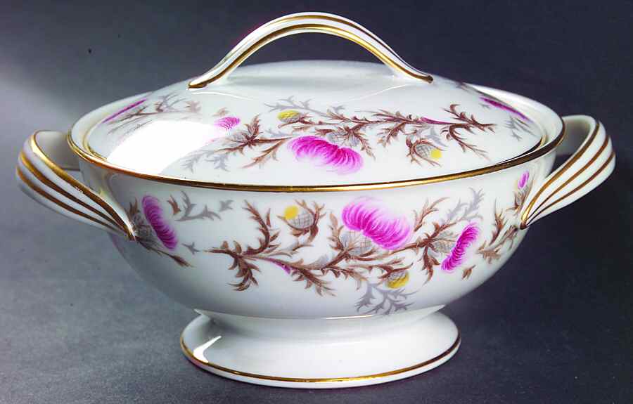 Mystery #192 Sugar Bowl & Lid by Noritake-1