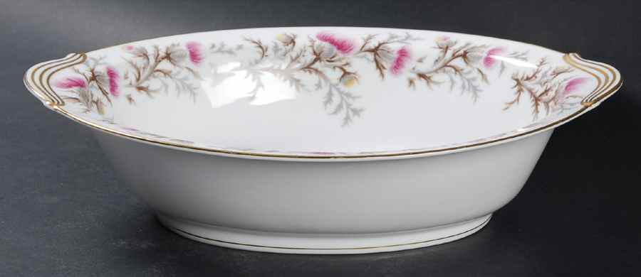 Mystery #192 10" Oval Vegetable Bowl by Noritake-1