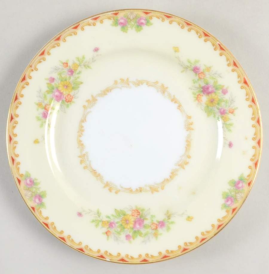 Mystery #193 Bread & Butter Plate by Noritake-1