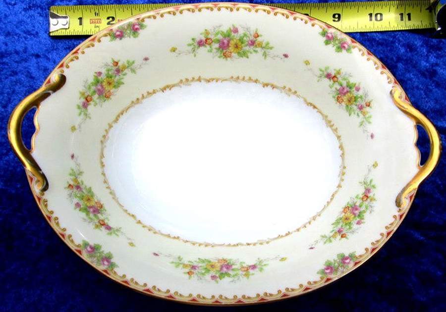 Mystery #193 12" Oval Serving Platter by Noritake-1