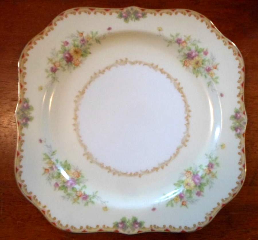 Mystery #193 Square Salad Plate by Noritake-1