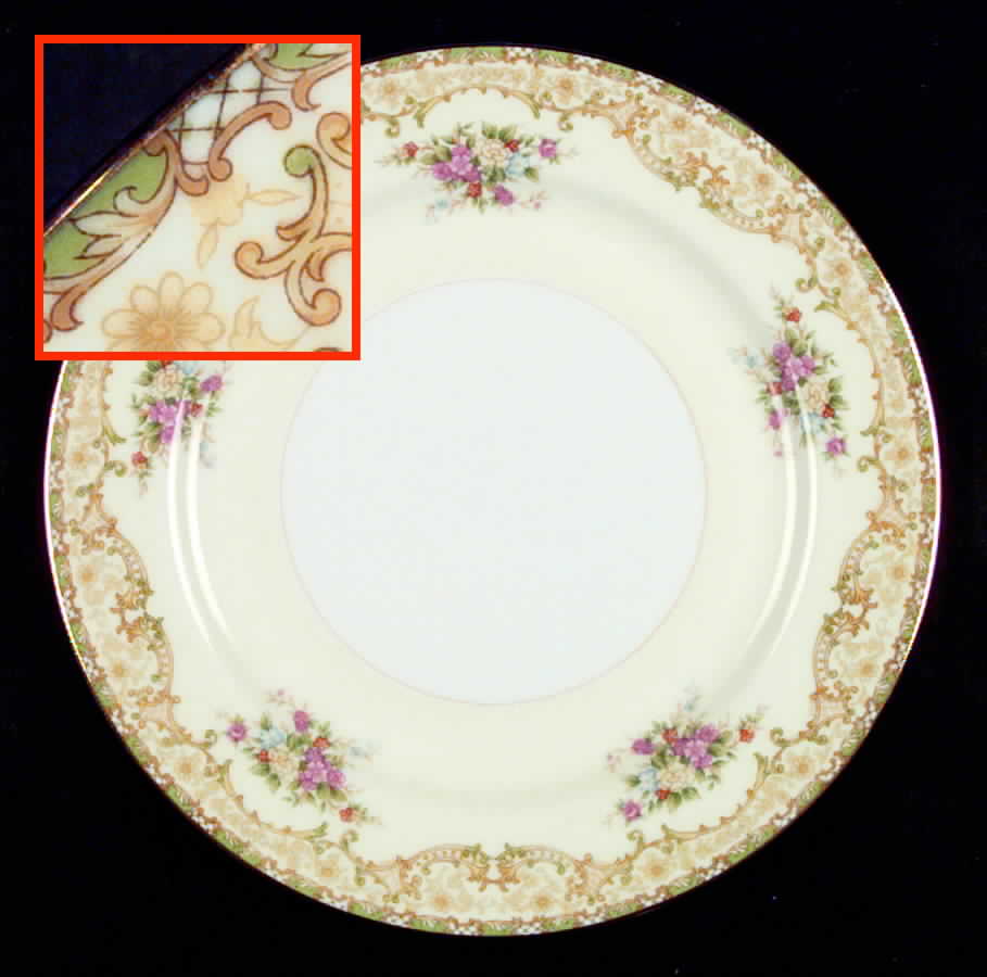 Mystery #194 Dinner Plate by Noritake-1