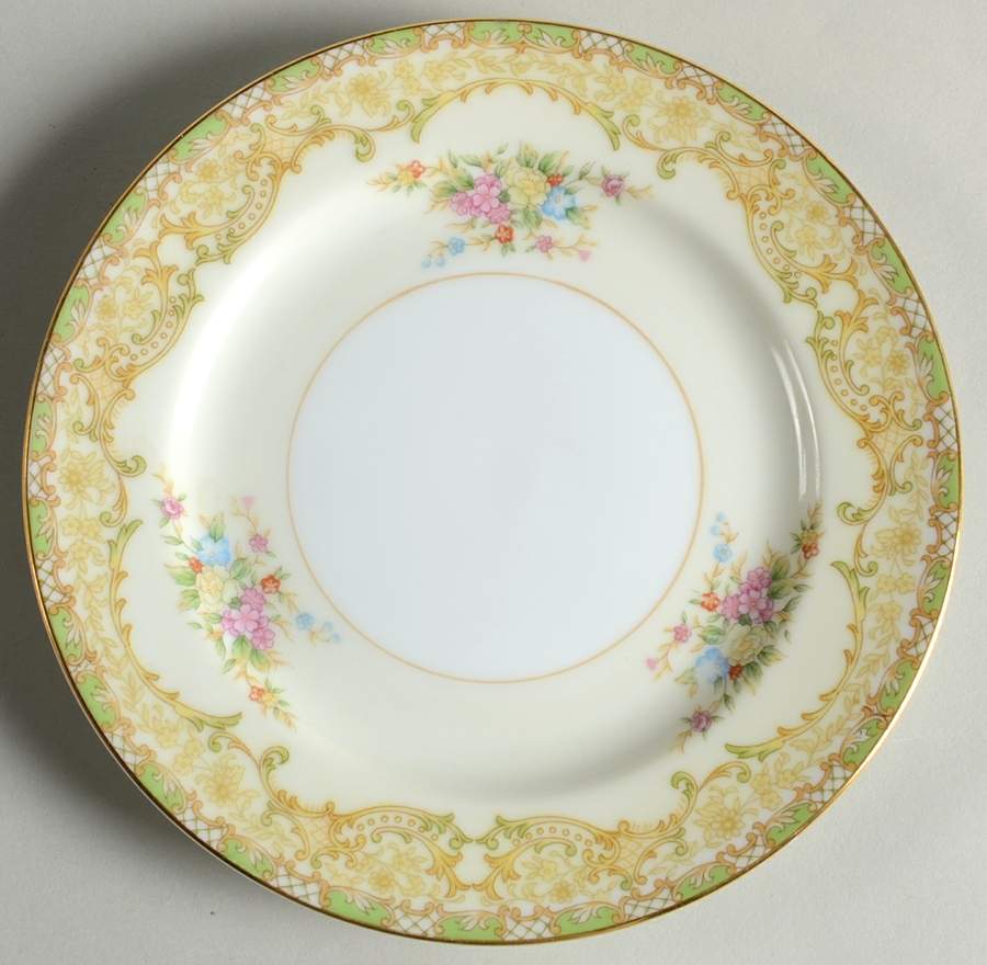 Mystery #194 Bread & Butter Plate by Noritake-1