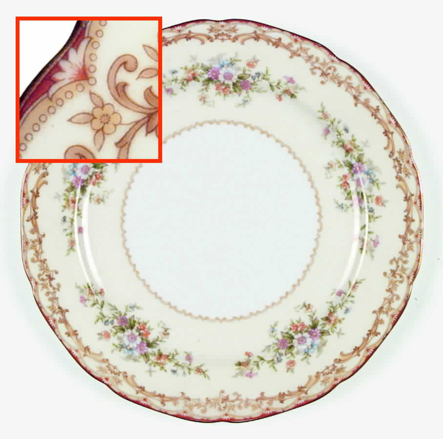 Mystery #195 Dinner Plate by Noritake-1