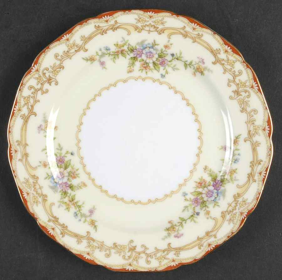 Mystery #195 Bread & Butter Plate by Noritake-1