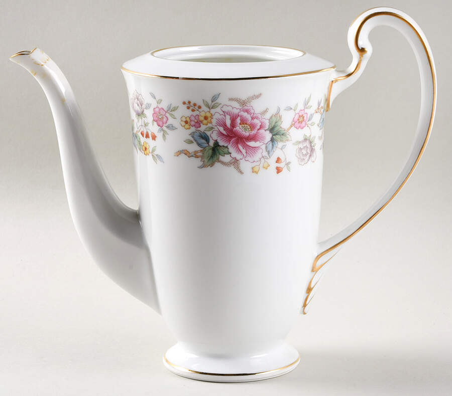 Mystery #196 Small Coffee Pot No Lid by Noritake-1