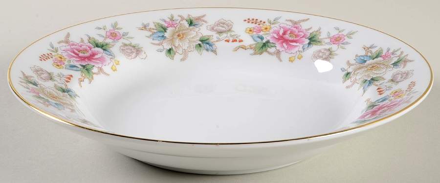 Mystery #196 Large Rim Soup Bowl by Noritake-1