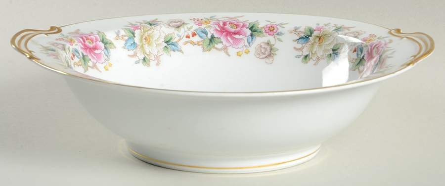 Mystery #196 10" Round Vegetable Bowl by Noritake-1