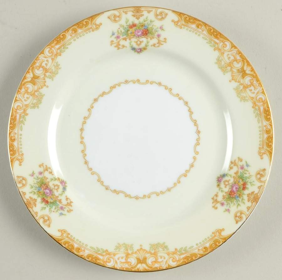 Mystery #198 Bread & Butter Plate by Noritake-1