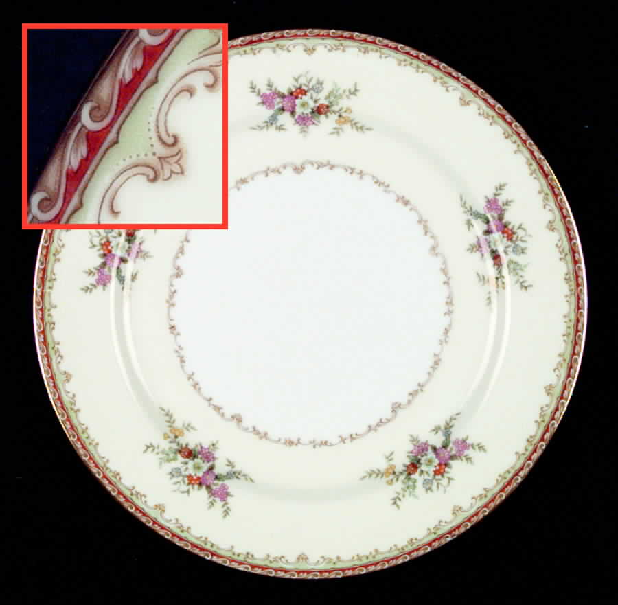 Mystery #20 Dinner Plate by Noritake-1