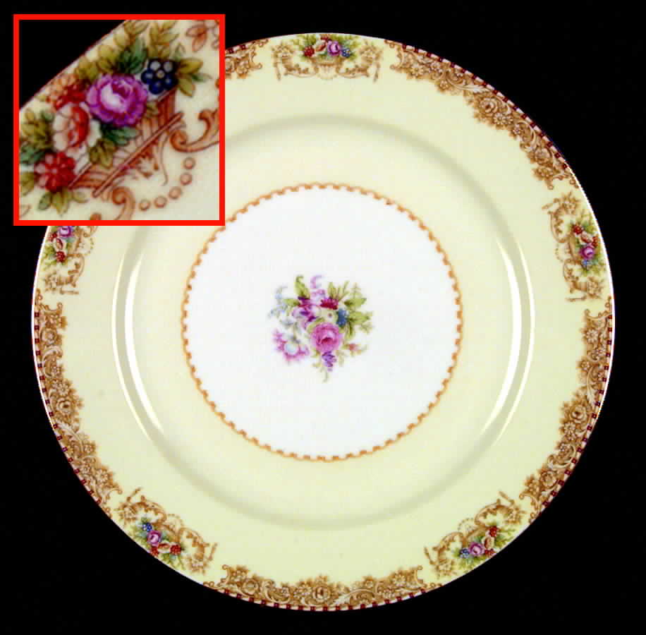 Mystery #203 Dinner Plate by Noritake-1