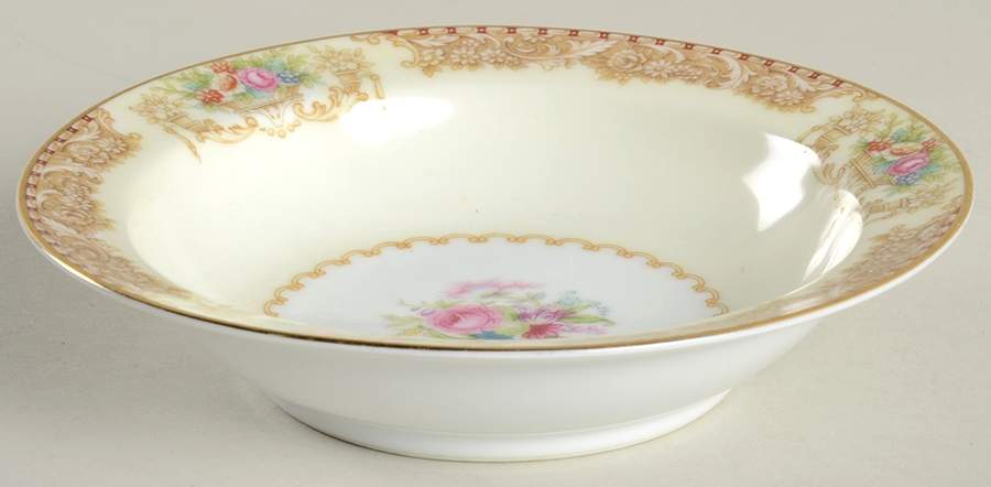 Mystery #203 Rim Fruit/Dessert (Sauce) Bowl by Noritake-1
