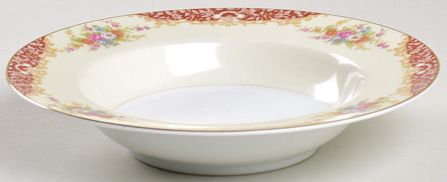 Mystery #205 Rim Soup Bowl by Noritake-1