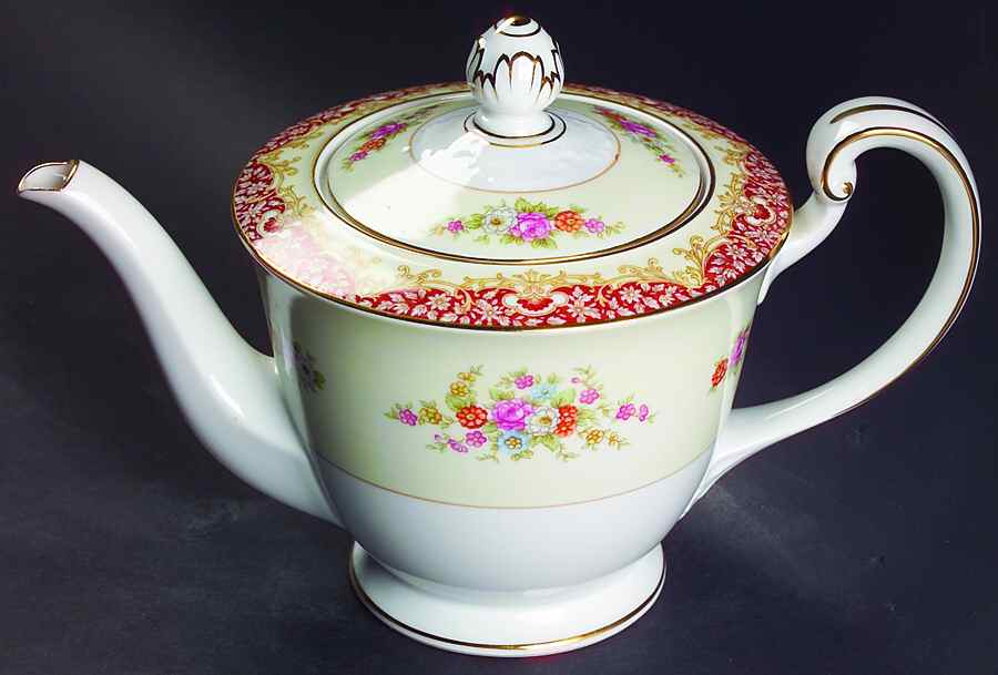 Mystery #205 Teapot & Lid by Noritake-1