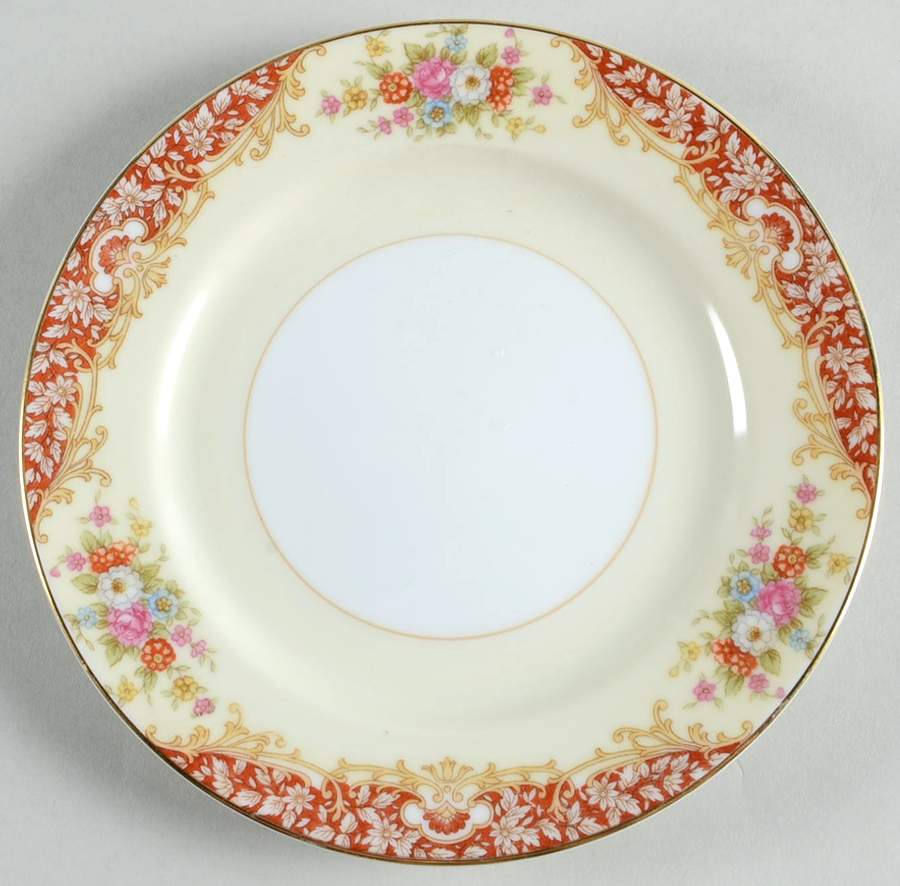 Mystery #205 Bread & Butter Plate by Noritake-1