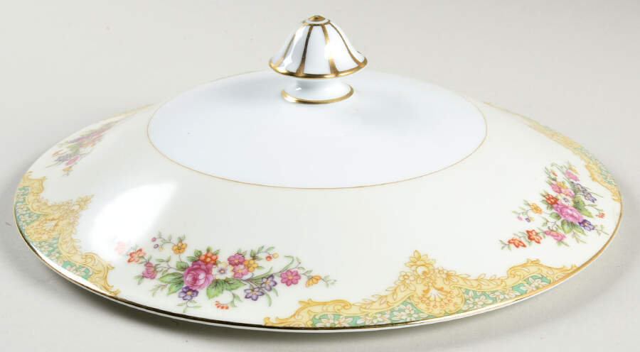Mystery #207g Lid for Round Vegetable by Noritake-1
