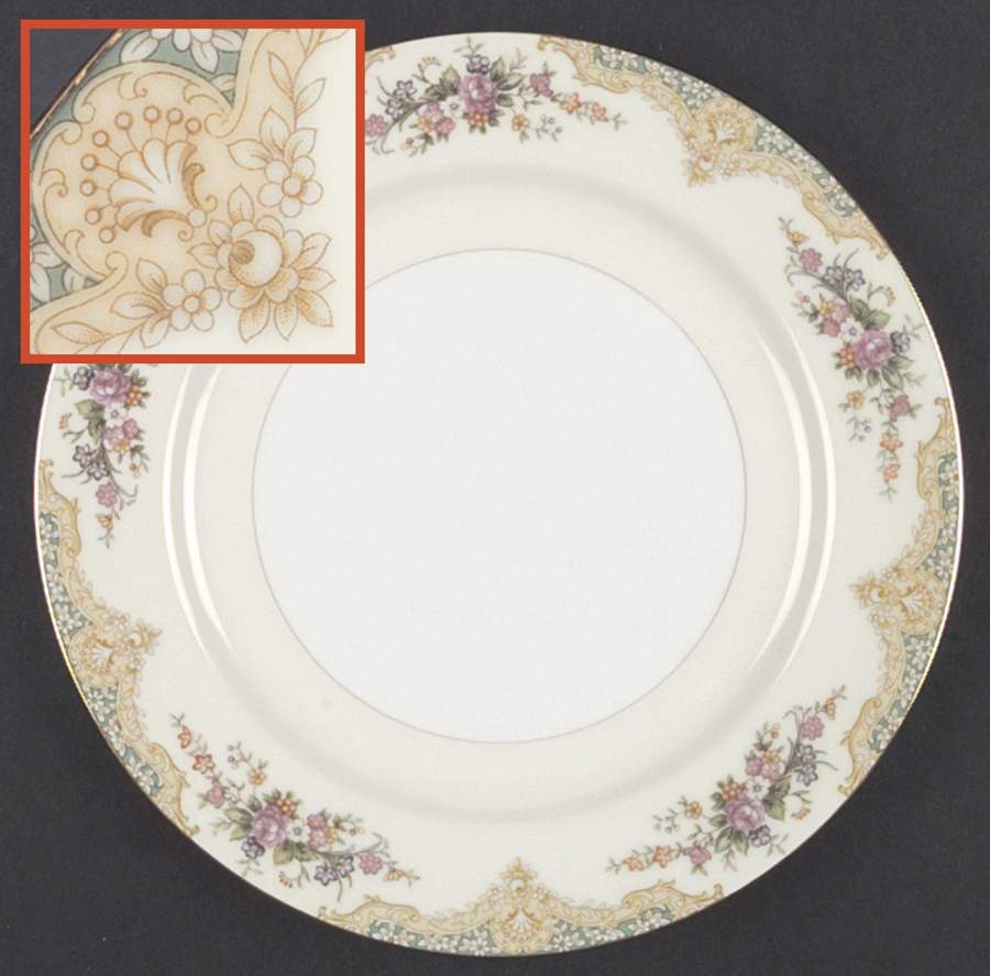 Mystery #207g Dinner Plate by Noritake-1