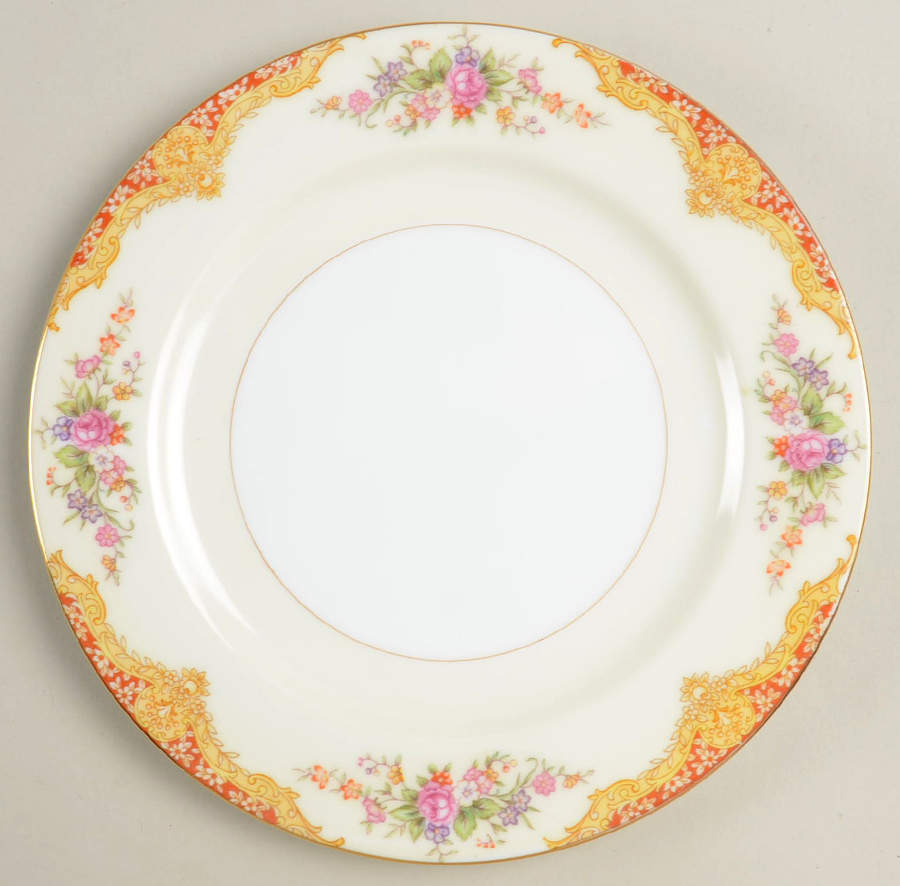 Mystery #207r Salad Plate by Noritake-1
