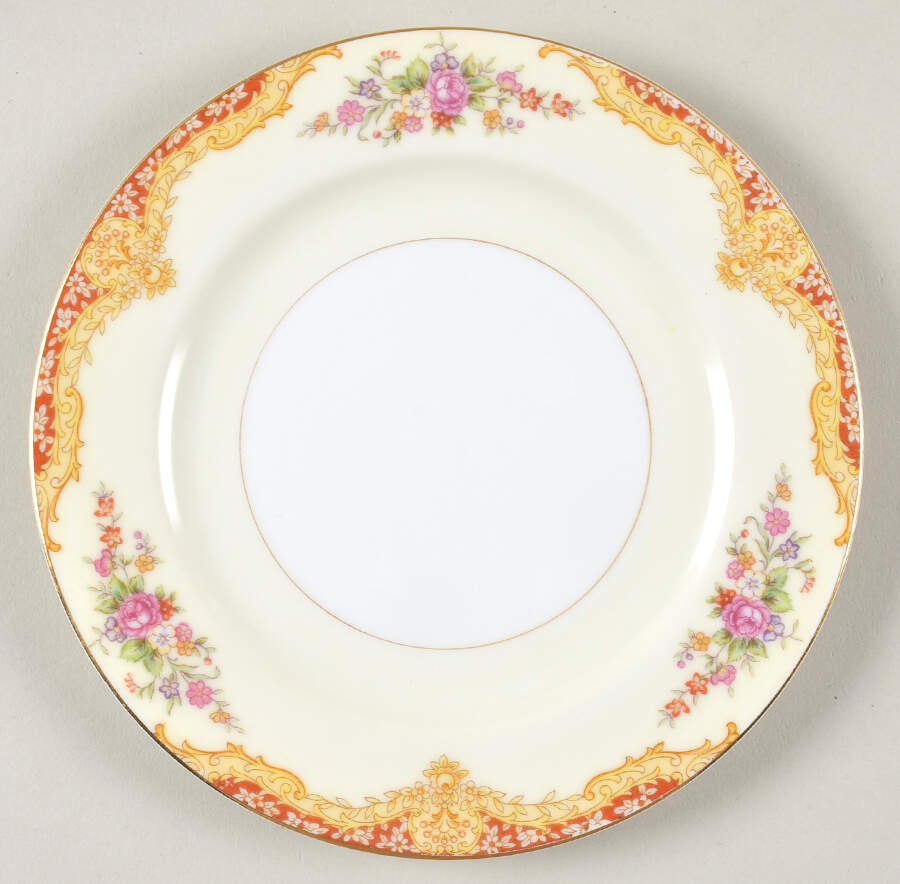 Mystery #207r Bread & Butter Plate by Noritake-1