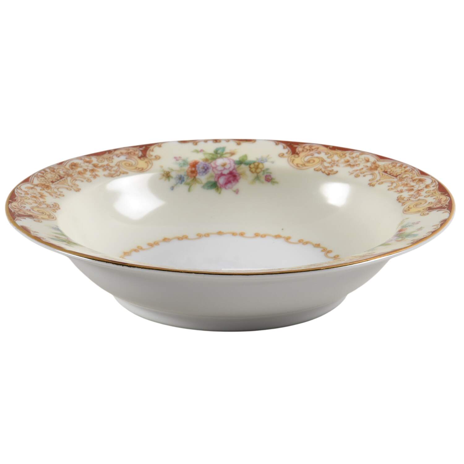 Mystery #208 Rim Fruit/Dessert (Sauce) Bowl by Noritake-1