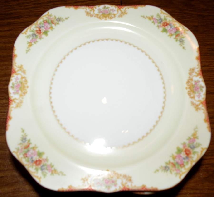 Mystery #209 Square Salad Plate by Noritake-1