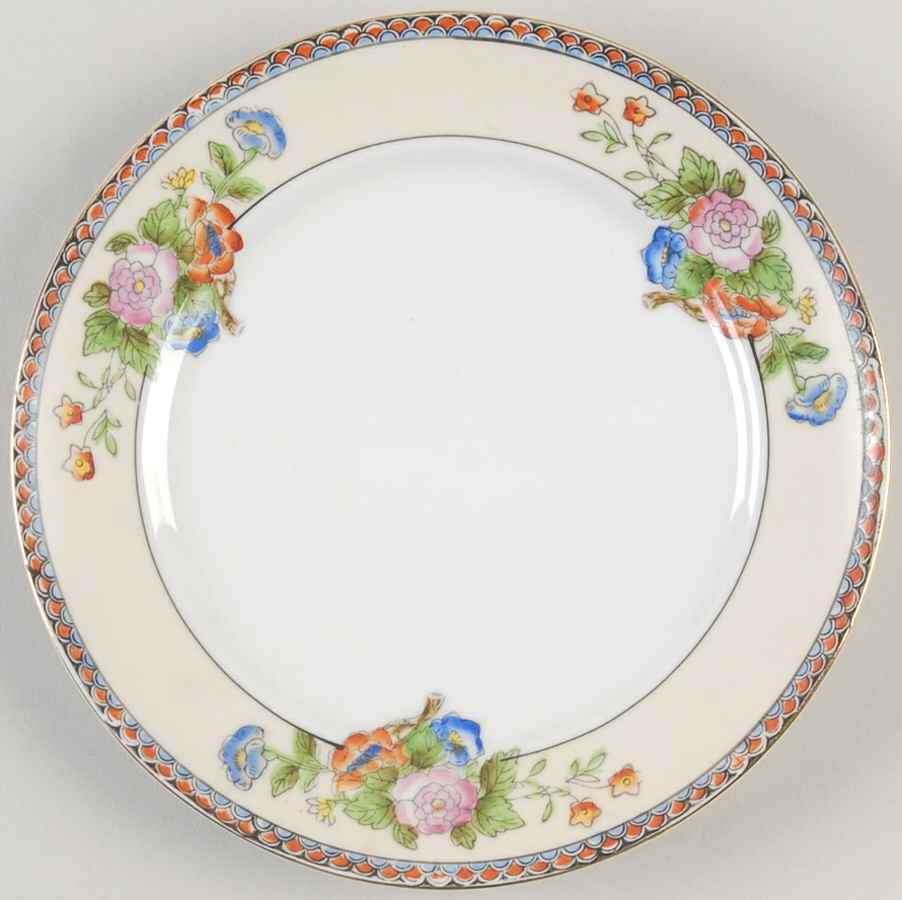 Mystery #21 Dessert/Pie Plate by Noritake-1
