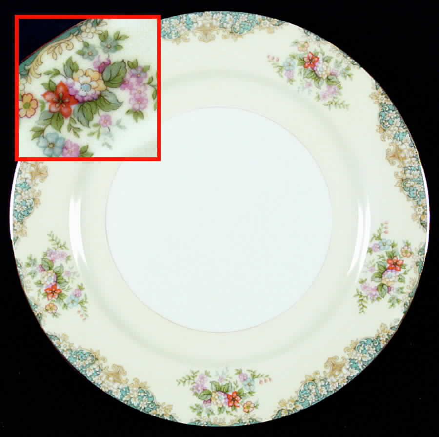 Mystery #210 Dinner Plate by Noritake-1
