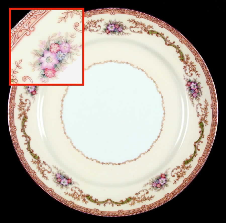 Mystery #214 Dinner Plate by Noritake-1