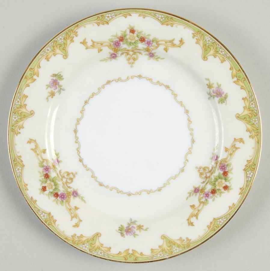 Mystery #215 Bread & Butter Plate by Noritake-1