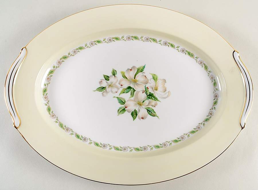Mystery #220 16" Oval Serving Platter by Noritake-1