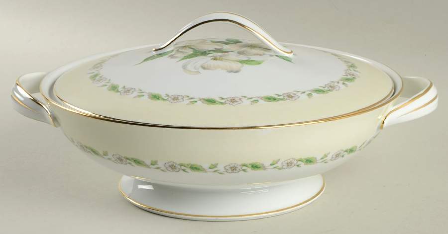 Mystery #220 Round Covered Vegetable by Noritake-1