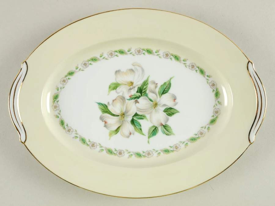 Mystery #220 11" Oval Serving Platter by Noritake-1