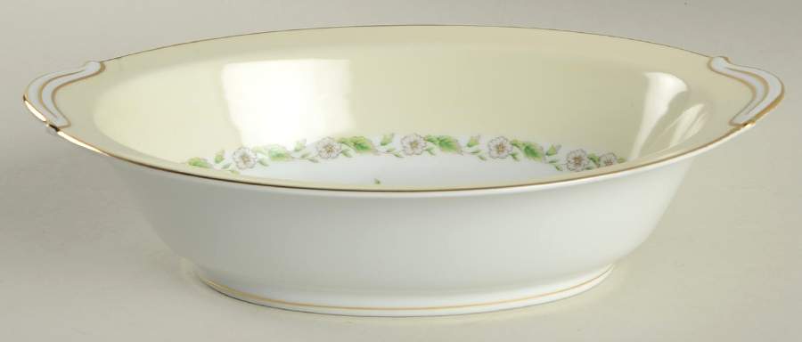 Mystery #220 10" Oval Vegetable Bowl by Noritake-1