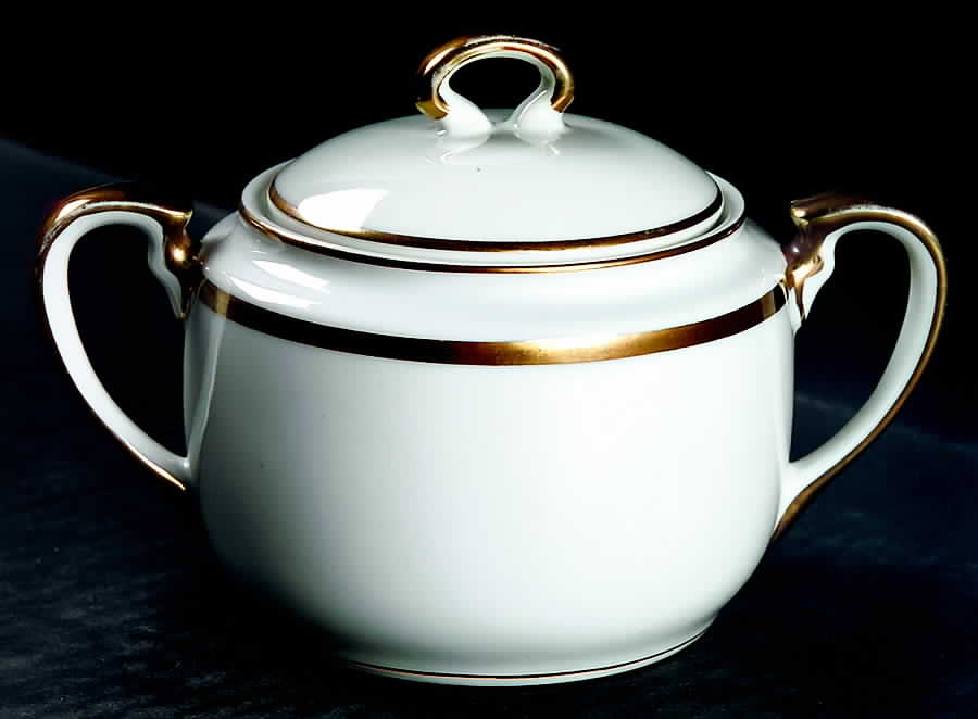 Mystery #228 Sugar Bowl & Lid by Noritake-1