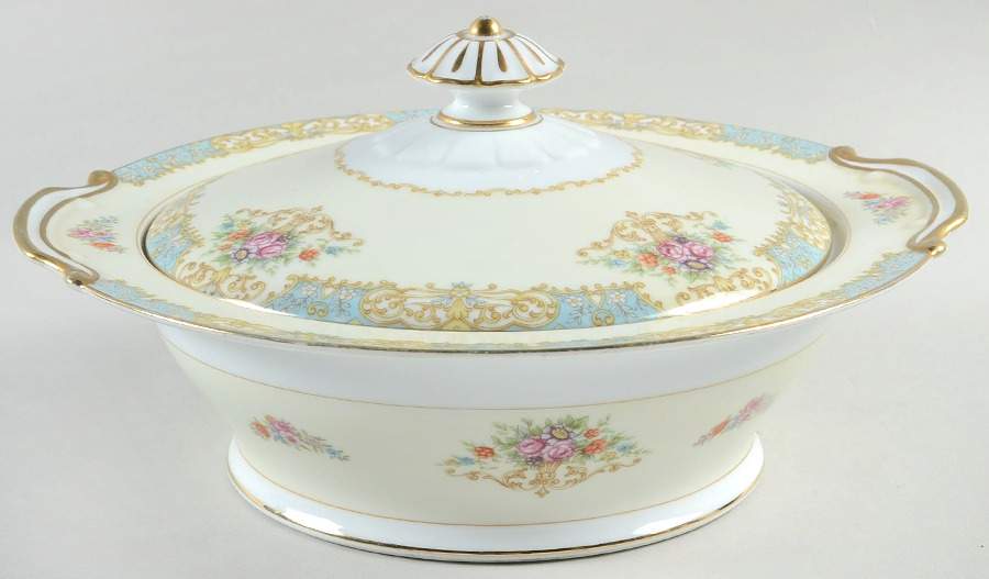 Mystery #234 Round Covered Vegetable by Noritake-1
