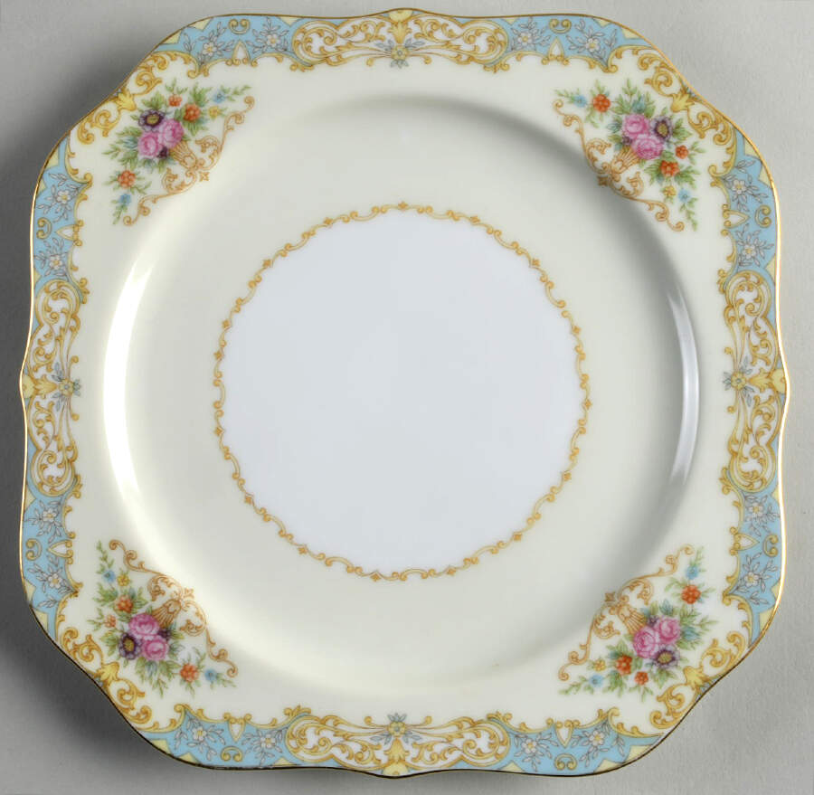 Mystery #234 Square Salad Plate by Noritake-1