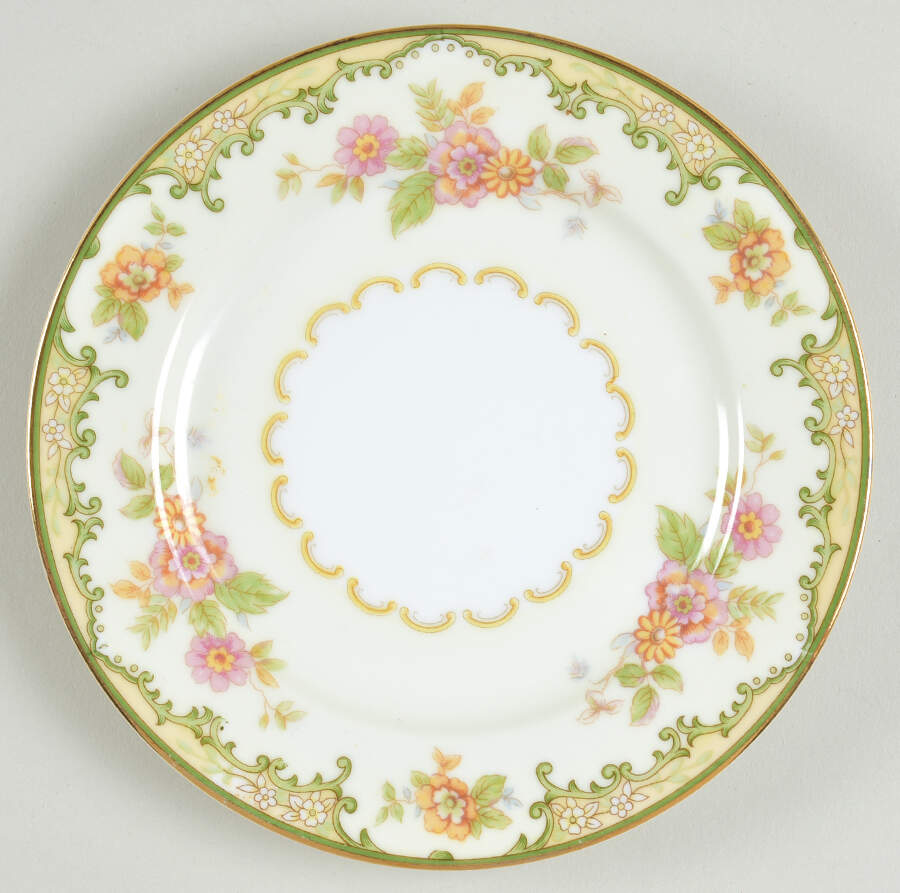 Mystery #235 Bread & Butter Plate by Noritake-1
