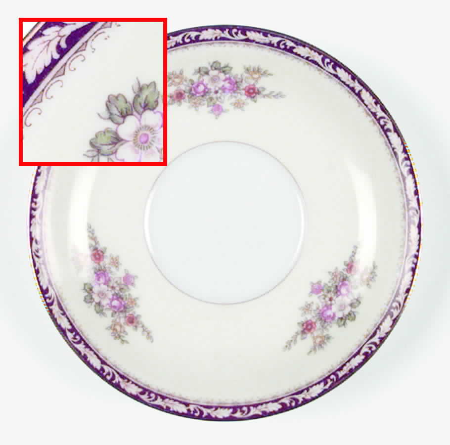 Mystery #24 Saucer by Noritake-1