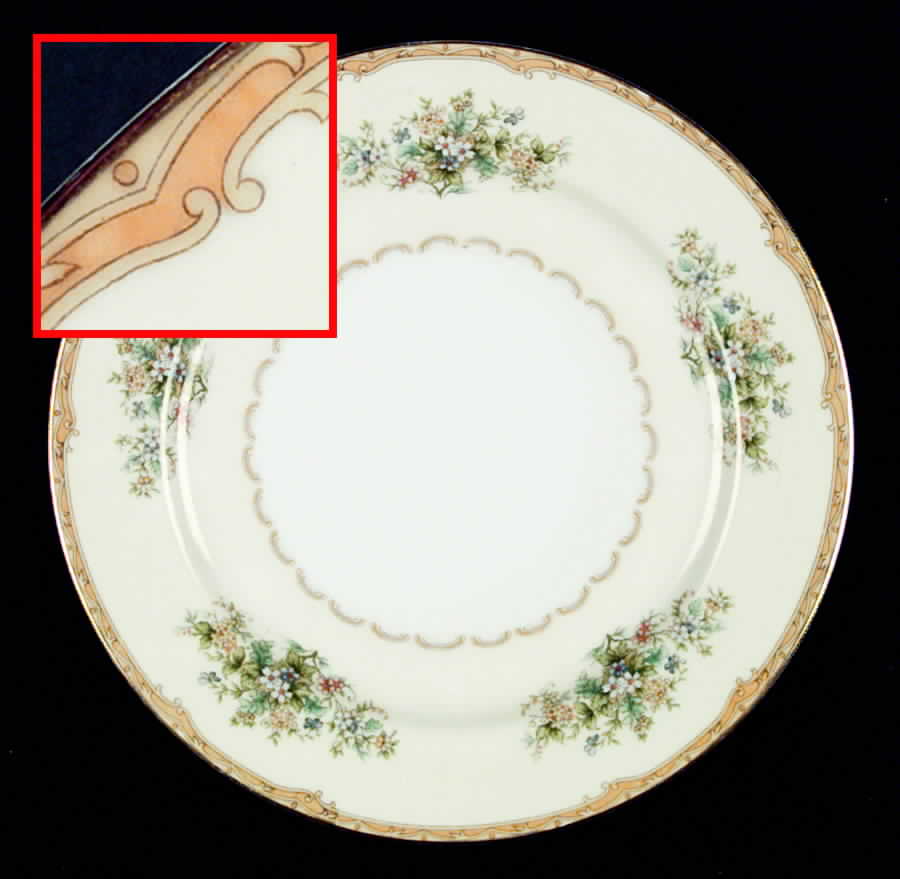 Mystery #25 Dinner Plate by Noritake-1