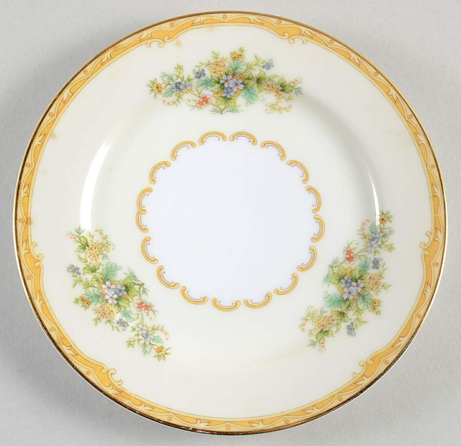 Mystery #25 Bread & Butter Plate by Noritake-1