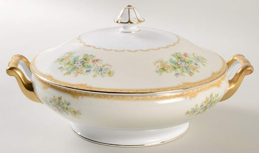 Mystery #25 Round Covered Vegetable by Noritake-1