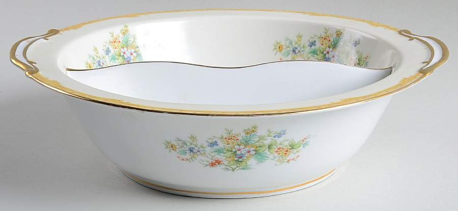 Mystery #25 Round Divided Vegetable Bowl by Noritake-1