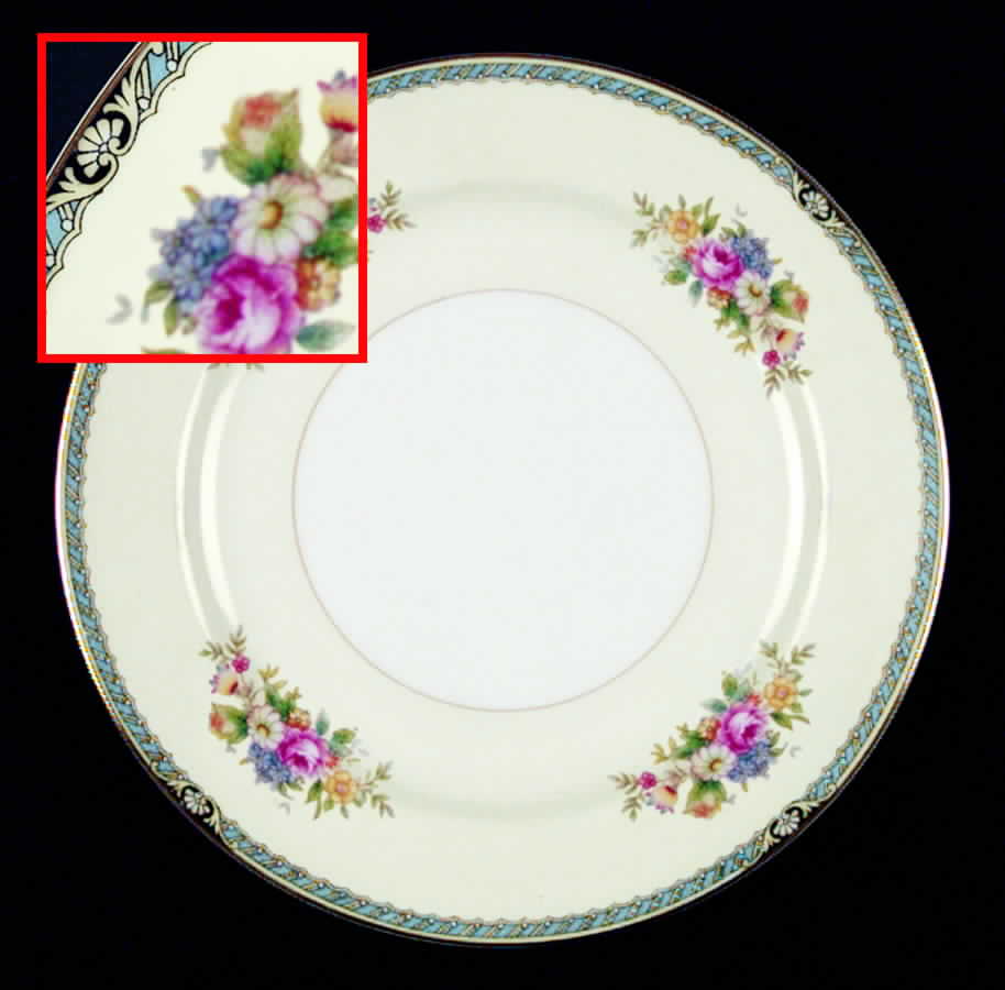 Mystery #27 Salad Plate by Noritake-1