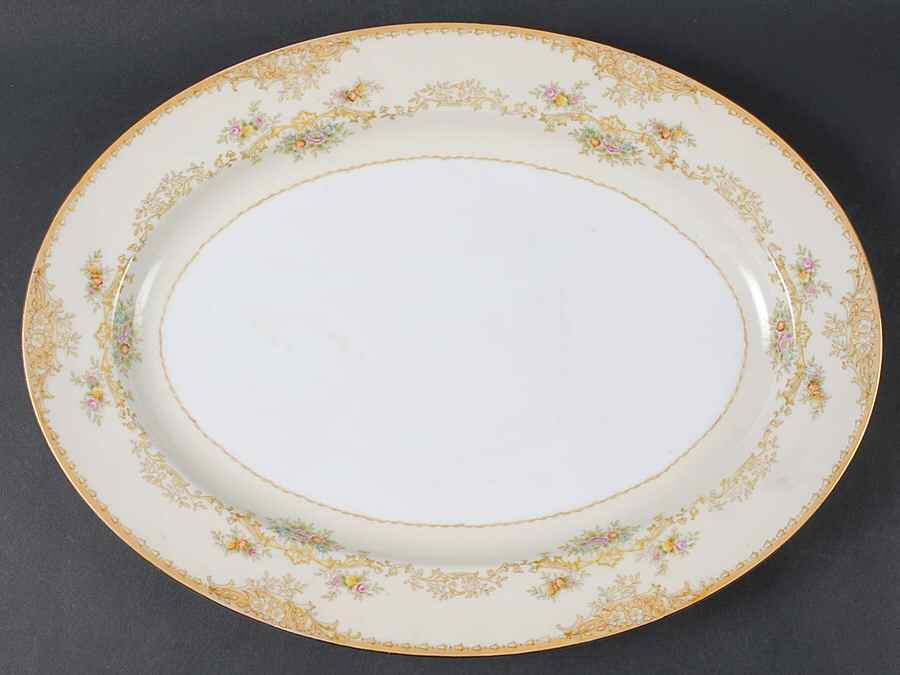 Mystery #35 16" Oval Serving Platter by Noritake-1